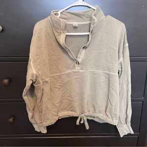 Old Navy Button Sweatshirt
